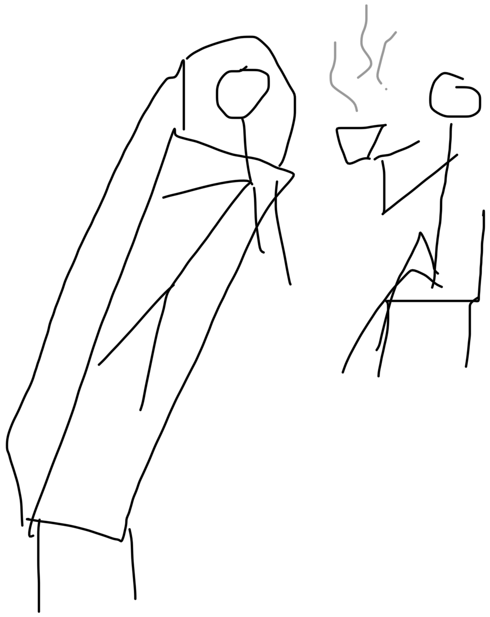 the author talking to a therapist